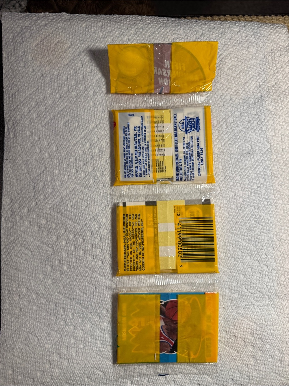 Fleer 1990 5th Anniversary Edition Basketball Cards. Looking for Michael Jordan. - Picture 2 of 2